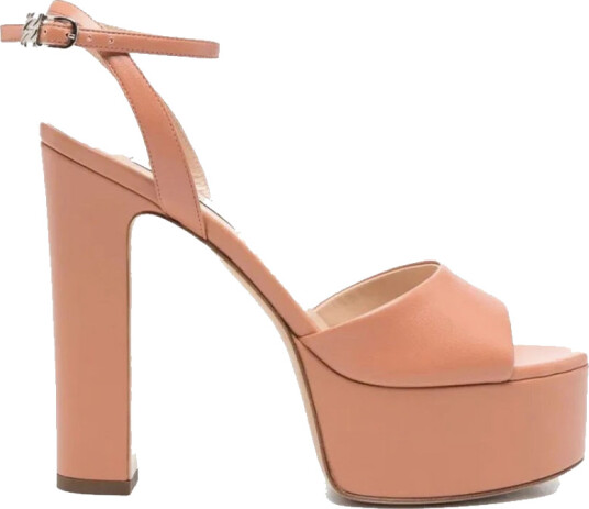 Casadei Dame Sko Rosa 37 1/2 EU,