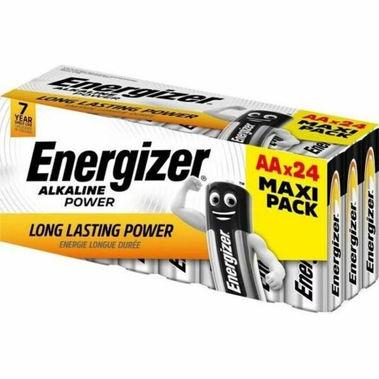 Energizer Alkaline Power LR6/AA 24 stk Universale Batterier Energizer Alkaline Power LR6/AA 24 stk Universale Batterier