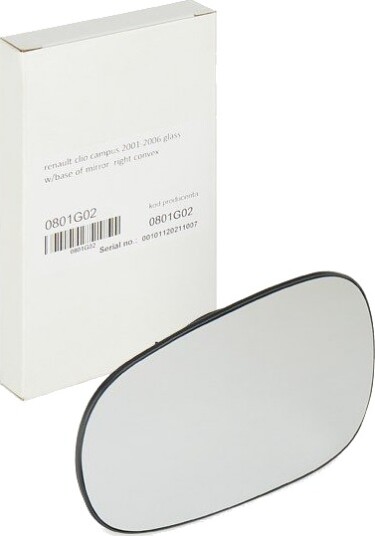 ABAKUS 0801G02 Speilglass, ytterspeil