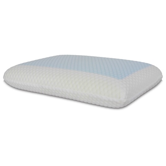 Zen Sleep Nakkpute 60x40x13 cm Med memory skum og kjølende gel Trykkavlastende