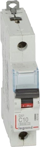 Legrand 10 stk DX3 MCB automatsikring B10 1P 1M 6/10kA