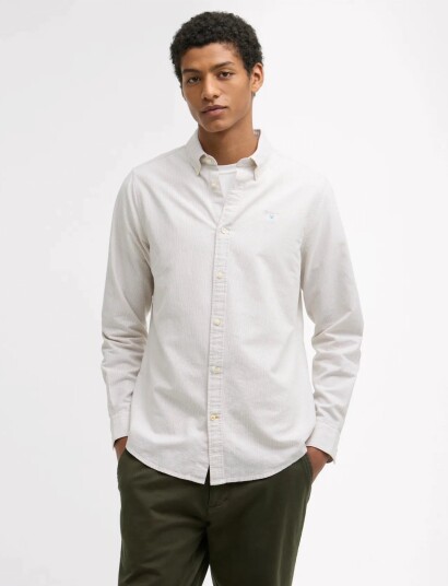 Barbour Barbour Stripe Ox Tf   White   S