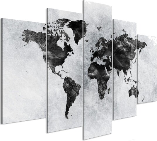 Bilde Concrete World 5 Parts Wide 100x50 Artgeist sp. z o. o.