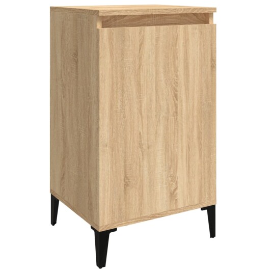 vidaXL Nattbord 2 stk sonoma eik 40x35x70 cm konstruert tre