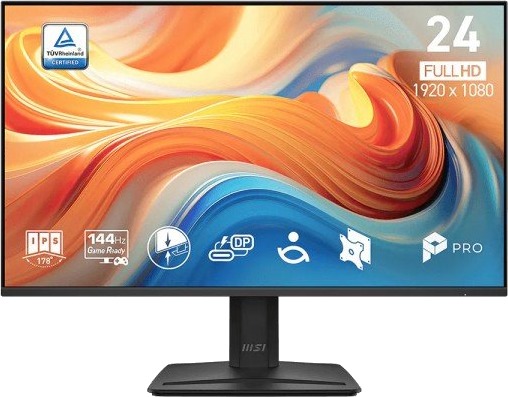 MSI PRO MP242 E14C 23.8" FHD 144Hz Svart MSI PRO MP242 E14C 23.8" FHD 144Hz Svart