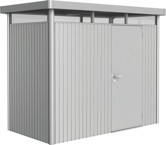 BIOHORT UTEBOD HIGHLINE H1 1 DØR SØLV METALLIC