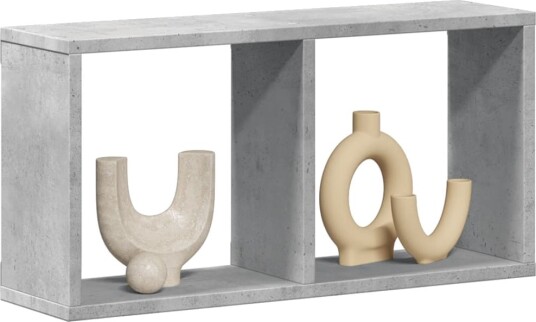 Veggskap 60x16x30 cm betonggrå konstruert tre 8721158391681