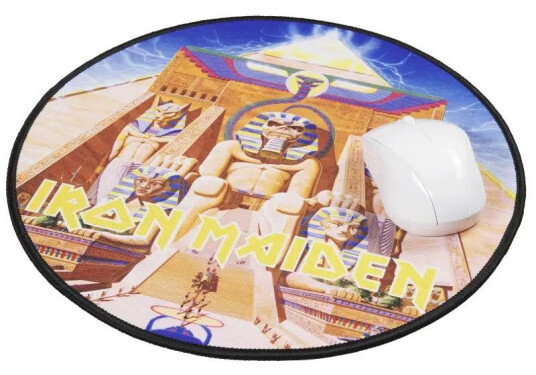 Subsonic Iron Maiden Powerslave Gaming Musematte 30x30 cm sklisikker Subsonic Iron Maiden Powerslave Gaming Musematte 30x30 cm sklisikker
