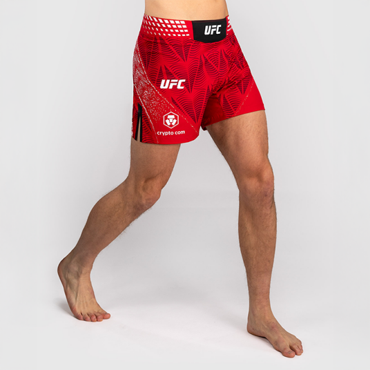 Venum UFC Zenith by Venum Fight Night Fightshorts Kort modell Rød Red 2XL