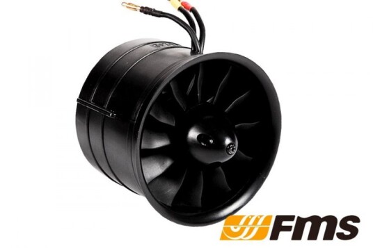 Ducted Fan 90 mm 12-blad med 3546-KV1900 motor FMS