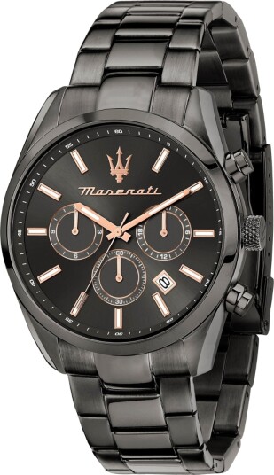 Maserati Attrazione R8853151001 - Herre - 43 mm - Analog - Kvarts urverk - Mineralglas