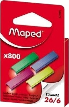 Maped Maped Fargede Stifter 26/6 800 Stk Maped