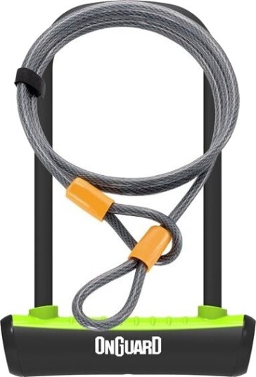 Onguard Sykkellås U-Lock Neon Grønn 10X1200 Mm (8154Gr)