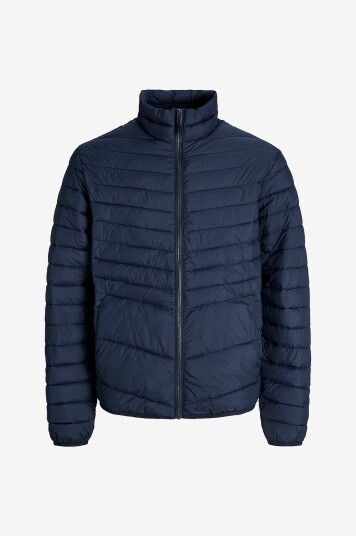Jack & Jones Jakke jjeState Packable Puffer Collar Blå Jack & Jones Jakke jjeState Packable Puffer Collar Blå