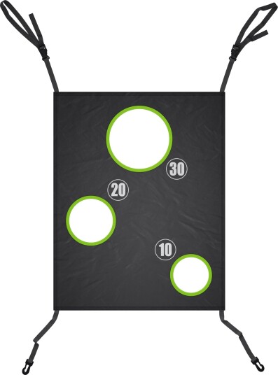 Zipro Fotballpresisjon matte til trampoline 120x140cm Zipro Fotballpresisjon matte til trampoline 120x140cm