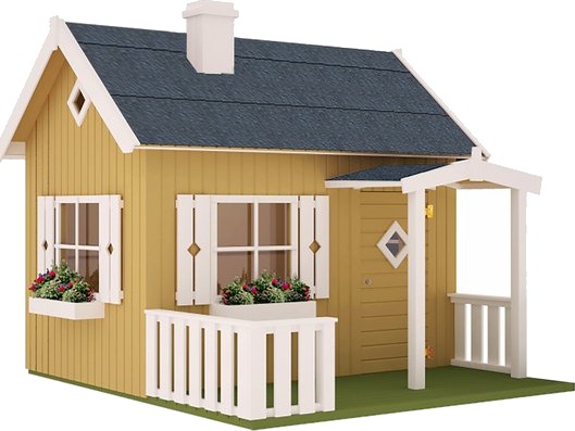 Palmako Lekehus mille 3,6 3,7 m2 + terrasse 2,68 m2 Palmako Lekehus mille 3,6 3,7 m2 + terrasse 2,68 m2