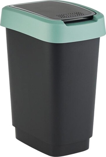Rotho Twist Avfallsbøtte - 10L - Grønn