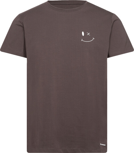 Clean Cut Copenhagen Patrick Organic Tee   Brown   S