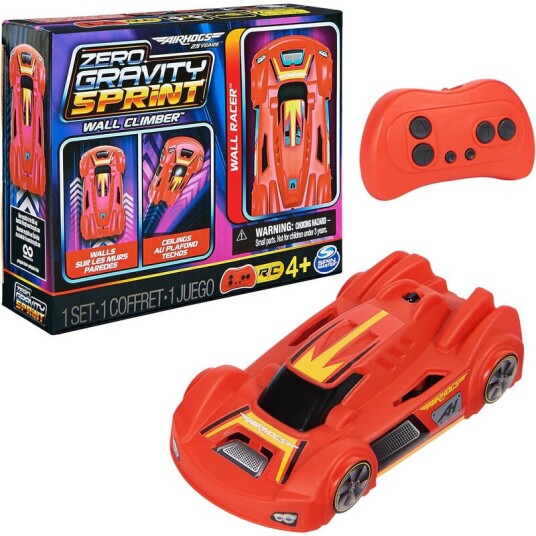 Air Hogs Zero Gravity Sprint 1:43 Rød Wall Climber