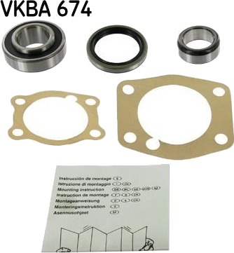 SKF VKBA 674 Hjullager