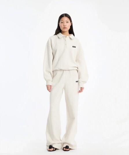 ROTATE Classic Sweat Polo White XL