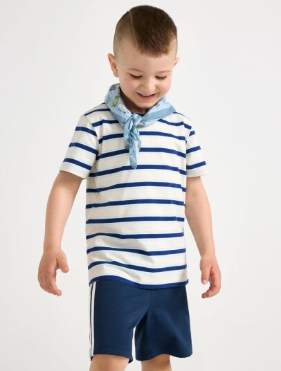Lindex Short Sleeved Top Blue 92