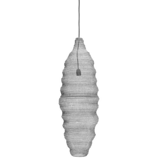 Mesh Lampe Brushed Silver
