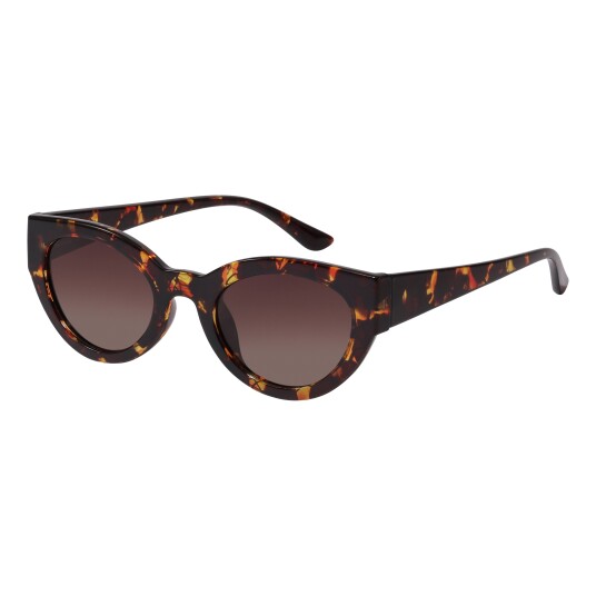 Pilgrim JUNA cat eye solbriller tortoise brun