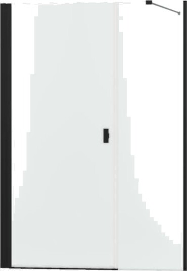 Dusjdør Strømberg Noma 45 med Sidepanel Nisje