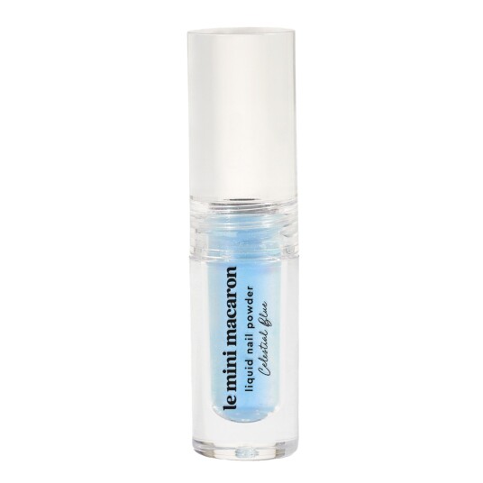 Le Mini Macaron Liquid Nail Powder Celestial Blue 2ml