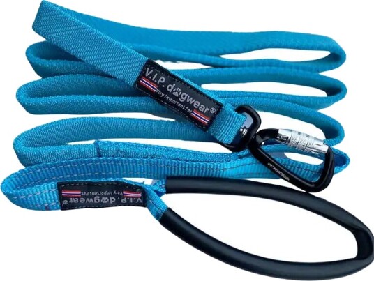 Vip Dogwear Multisport Strikk Turkis 2.1 Meter