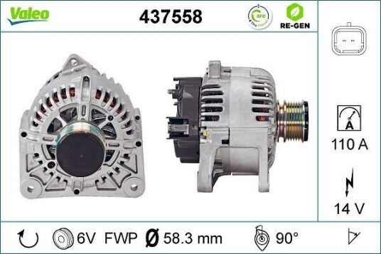 Dynamo VALEO 437558 Dynamo VALEO 437558