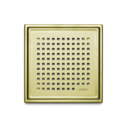 Purus Square Slukrist Chess 197X197 Mm Messing