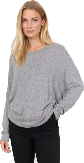Soya Concept Sc-Biara 1 Med. Grey Melange M Strikket Soya Concept Sc-Biara 1 Med. Grey Melange M Strikket