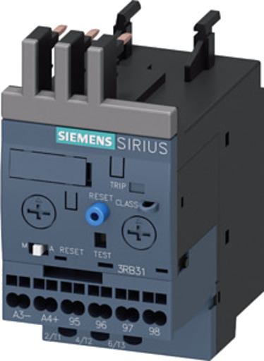 Siemens Elektronisk termisk relé 0,32–1,25 A, 3RB3113-4NE0 Siemens Elektronisk termisk relé 0,32–1,25 A, 3RB3113-4NE0