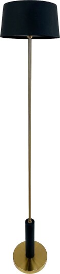 Dyberg Larsen Gulvlampe Yoyo oppladbar Svart Gulvlamper