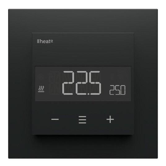 Heatit WiFi6 Thermostat White Sort - 5430543 Heatit WiFi6 Thermostat White Sort - 5430543