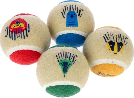 Harry Potter Galtvort Tennisballsett 4 Stykker (Ø 6.3 cm Hver) Harry Potter Galtvort Tennisballsett 4 Stykker (Ø 6.3 cm Hver)