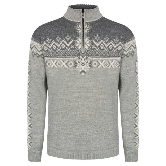 Dale of Norway 140th Anniversary Men"s Sweater Lightcharcoal/Smoke/Offwhite LIGHTCHARCOAL SMOKE OFFWHITE M Dale of Norway 140th Anniversary Men"s Sweater Lightcharcoal/Smoke/Offwhite LIGHTCHARCOAL SMOKE OFFWHITE M