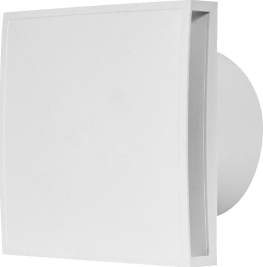 Europlast E EXTRA Elektrisk Vifte Ø150mm m/deksel Timer Og Fuktsensor Hvit