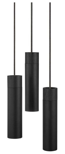 Nordlux Tilo, 3-kit - taklampe, sort