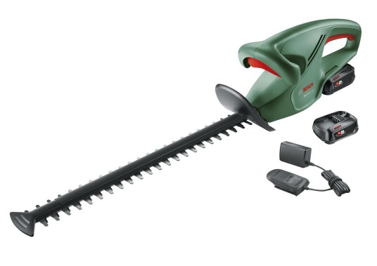 Bosch EasyHedgeCut 18-45 med 2 batteripakker
