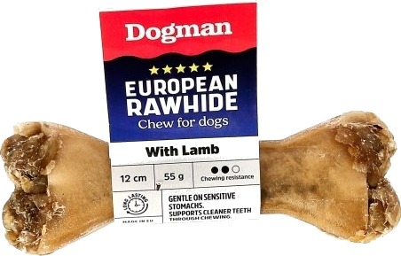 Dogman Europeisk Råhudtygg Med 12 cm Lam