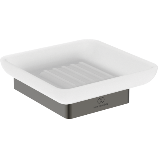 IDEAL STANDARD CONCA SÅPESKÅL FROSTET/MAGNETIC GREY