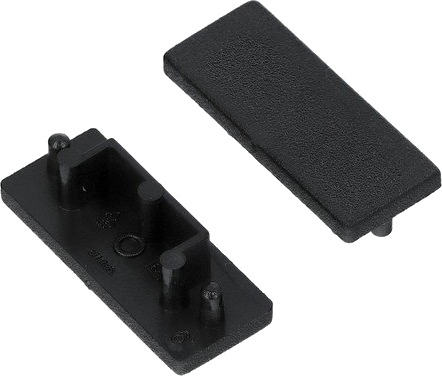 1 stk. Endestykke SURFACE14.V2 Svart 1 stk. Endestykke SURFACE14.V2 Svart