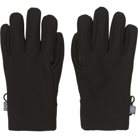 Color Kids Black Hansker Softshell 8-10 år Color Kids Black Hansker Softshell 8-10 år