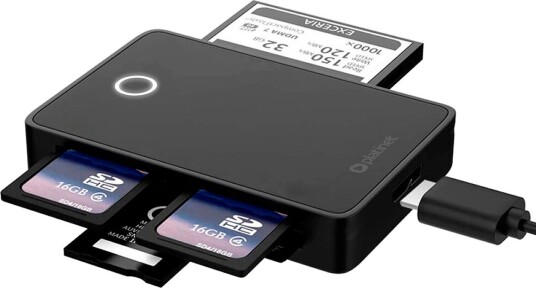 Platinet minnekortleser USB 3.0 microSD/SD/CF/XD/MS Platinet minnekortleser USB 3.0 microSD/SD/CF/XD/MS