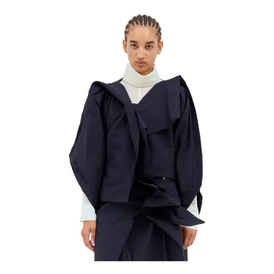Issey Miyake Dame Jakker Blå M,