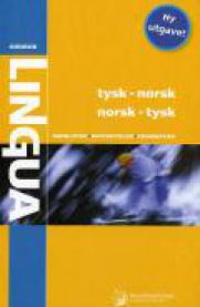 Lingua tysk-norsk norsk-tysk ordbok Akseptabel bruktbok uten markeringer