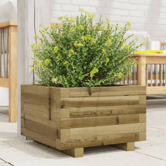 Plantekasse 40x40x26,5 cm impregnert furu Plantekasse 40x40x26,5 cm impregnert furu